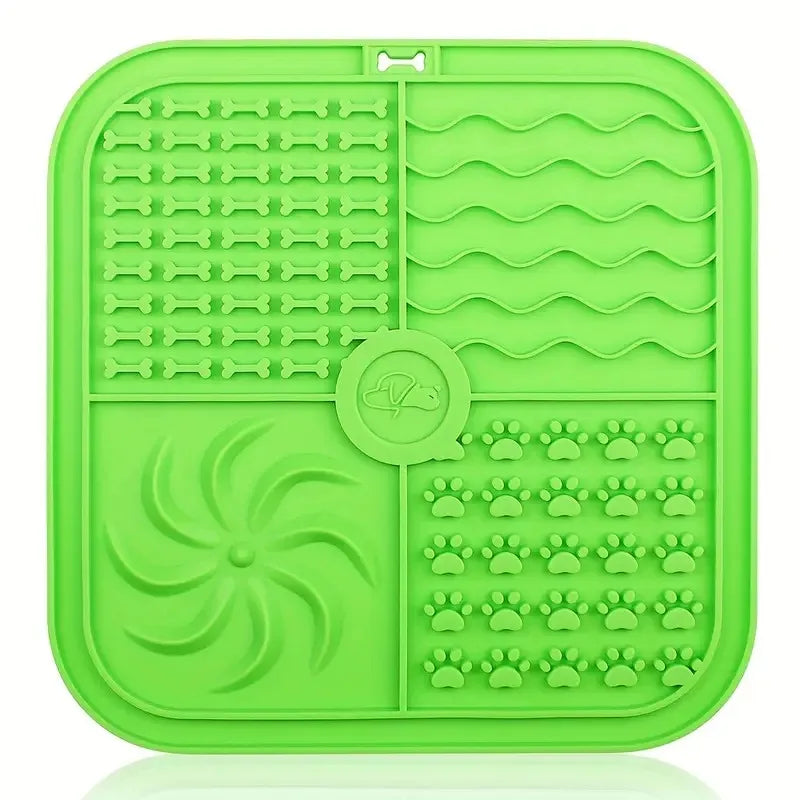 Premium Silicone Slow Feeder Mat for Dogs and Cats by PawHaven