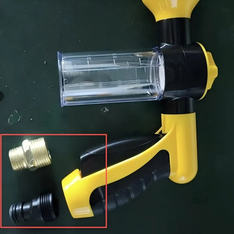 High-pressure Sprayer Nozzle Hose dog shower Gun 3 Mode Adjustable Pet Wash Cleaning bath Water Foam Soap Sprayer dog clean tool by PawHaven