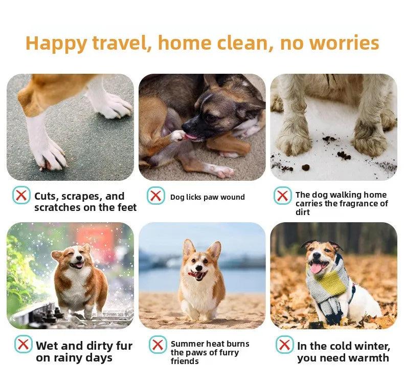 Comfortable Breathable Mesh Dog Shoes, Easy Wear Pet Footwear for Puppies and Small Dogs by PawHaven