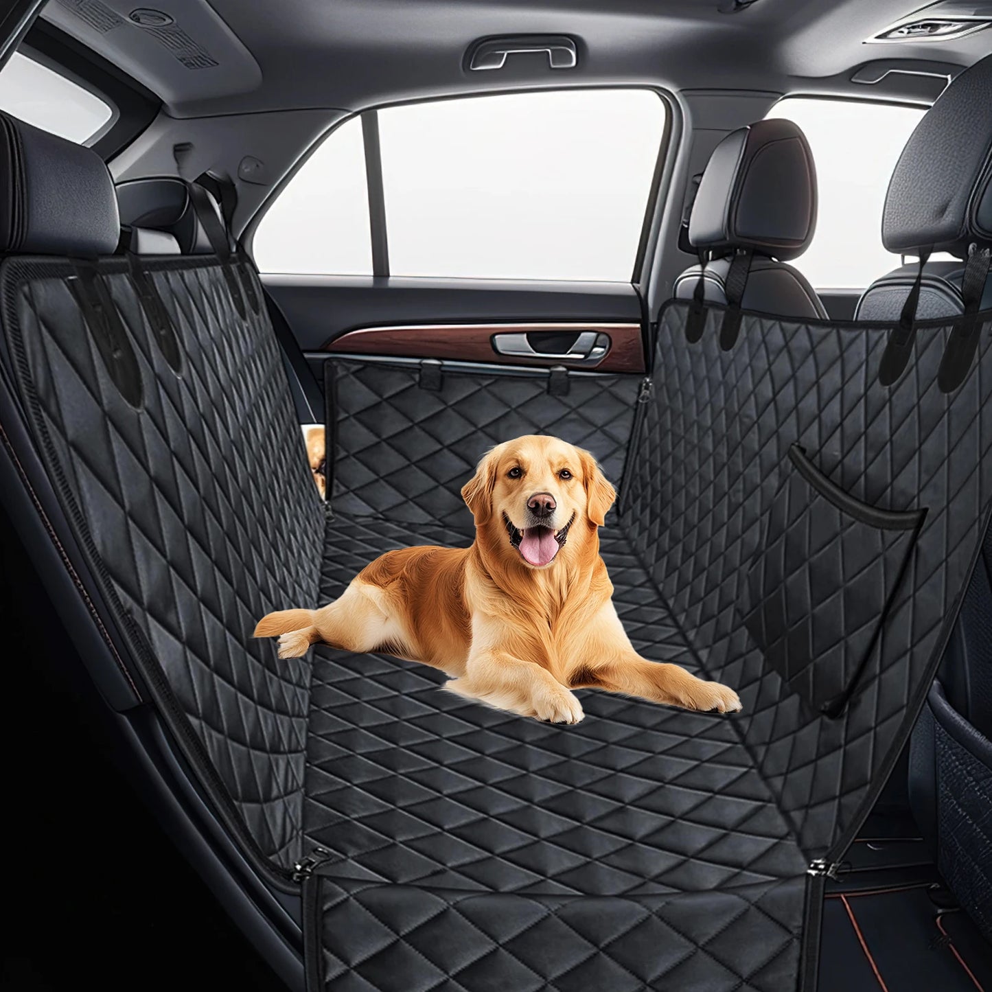 Dog Car Seat Cover Scratch-Proof Waterproof Seat Cover Dog Seat Cover for Dogs Pet Car Seat Protector by PawHaven