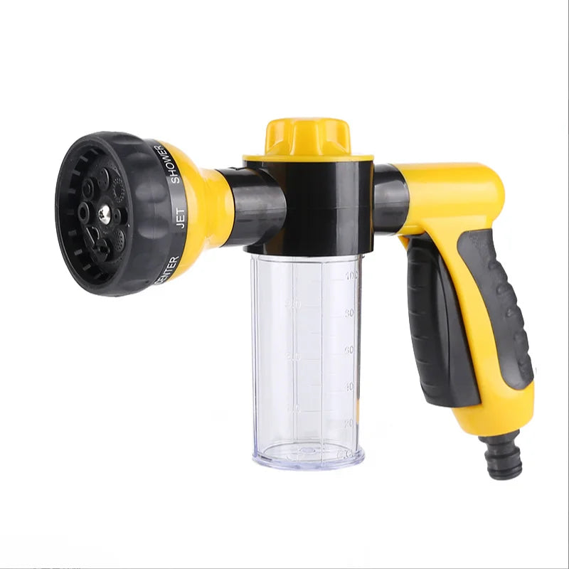 High-pressure Sprayer Nozzle Hose dog shower Gun 3 Mode Adjustable Pet Wash Cleaning bath Water Foam Soap Sprayer dog clean tool by PawHaven