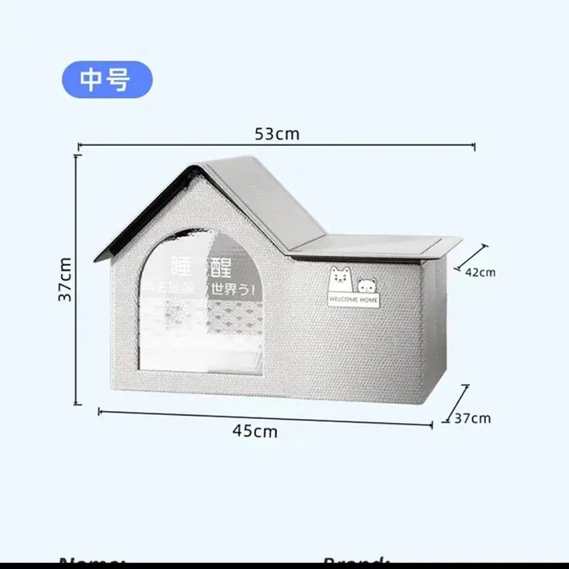 Cat Air Conditioning House Summer Cat Cooling Tool Nest Dog Ice House Dog Four Seasons Cat Pet Ice House by PawHaven
