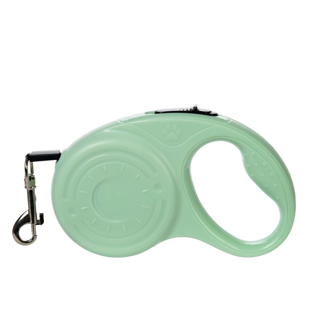 UK Premium Retractable Dog Leash 3m 5m Nylon Quick Release by PawHaven