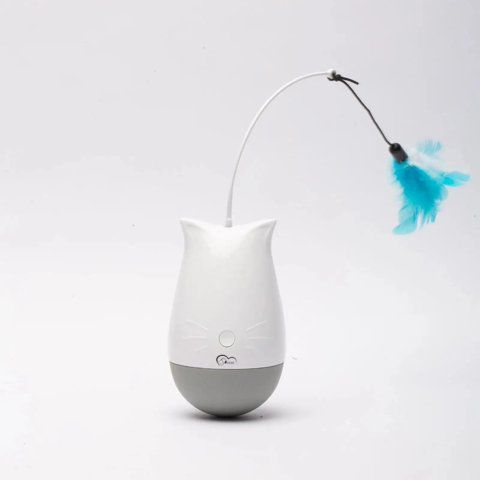 Premium USB Cat Interactive Toy With Fluttering Feathers by PawHaven