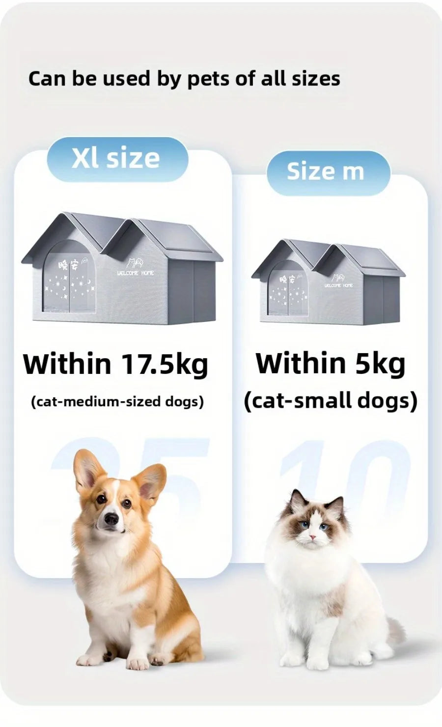summer small middle Cat dog Ice House Air Conditioning BED Summer Cooling Tool Nest Dog Dog Four Seasons Pet Ice House by PawHaven