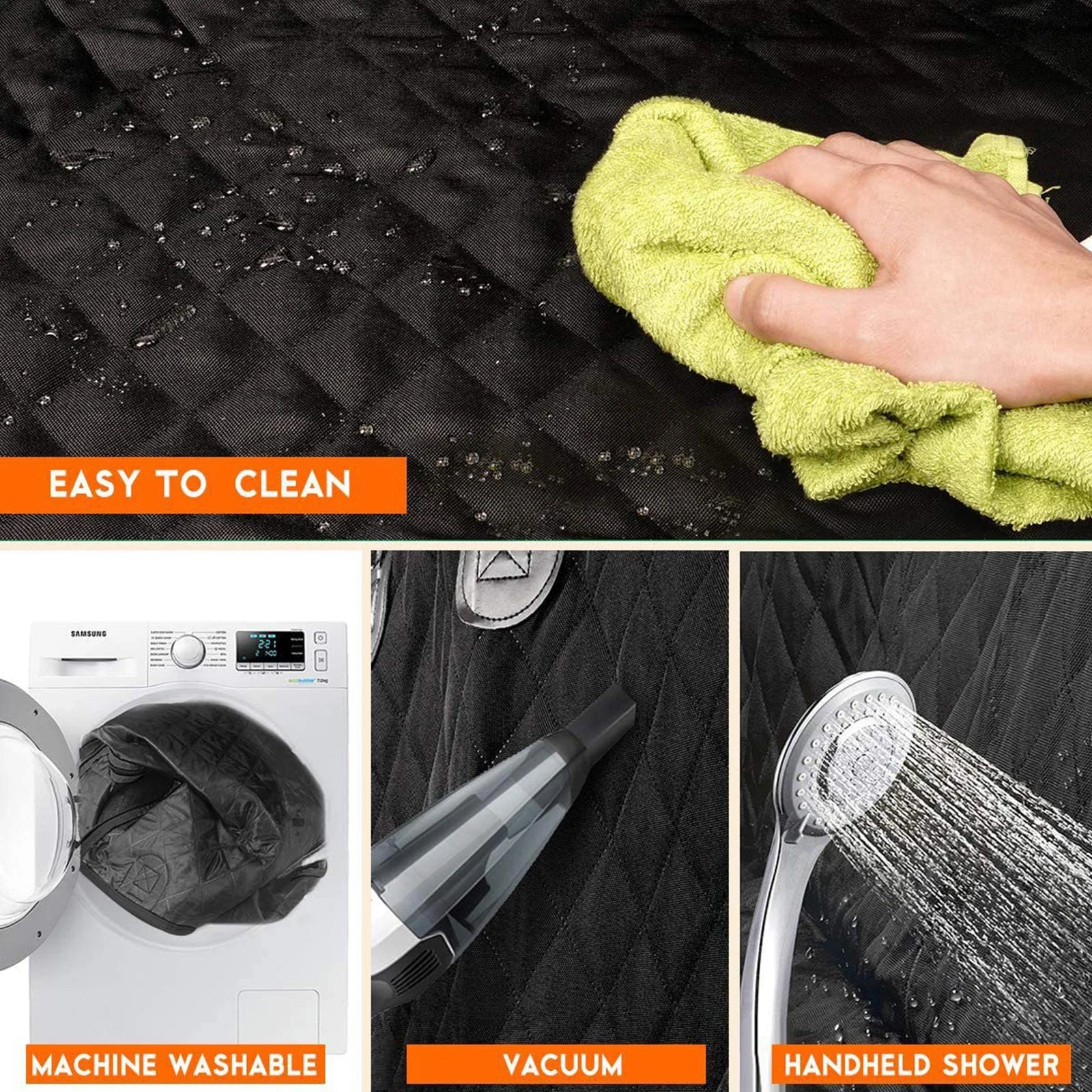Dog Car Seat Cover Scratch-Proof Waterproof Seat Cover Dog Seat Cover for Dogs Pet Car Seat Protector by PawHaven