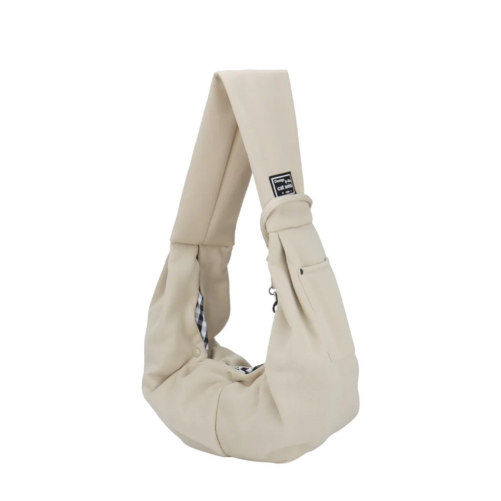 Portable Pet Shoulder Bag Phone Pocket Outdoor Carrier Dog Cat Bag Puppy Kitten Travel Handbag by PawHaven