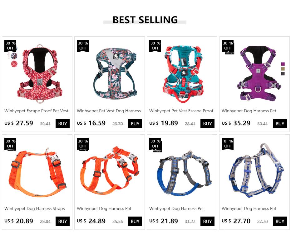 Premium Reflective Dog Vest Harness With Nylon Padding by PawHaven