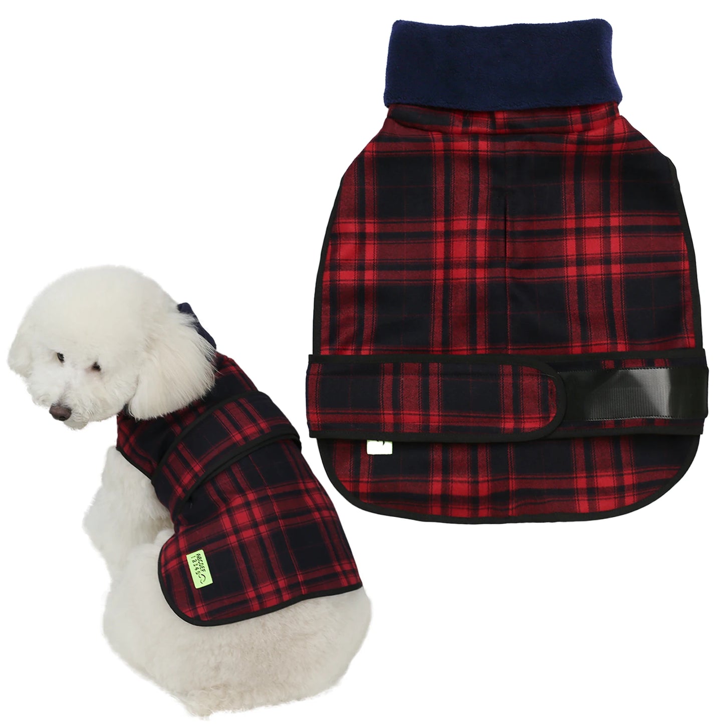 Stylish Water Repellent Warm Cosy Puppy Dog Apparel Warm Large Fluffy Stretch Dog Clothes Jumpers Vest Coat by PawHaven