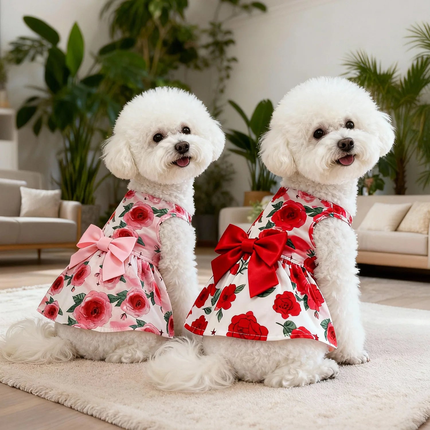 Dog spring summer Dress Outfit for Small Medium Large Breeds Pet Clothes by PawHaven