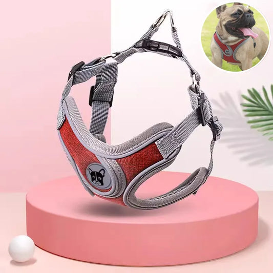 Premium Reflective Harness Vest For Small To Medium Dogs by PawHaven