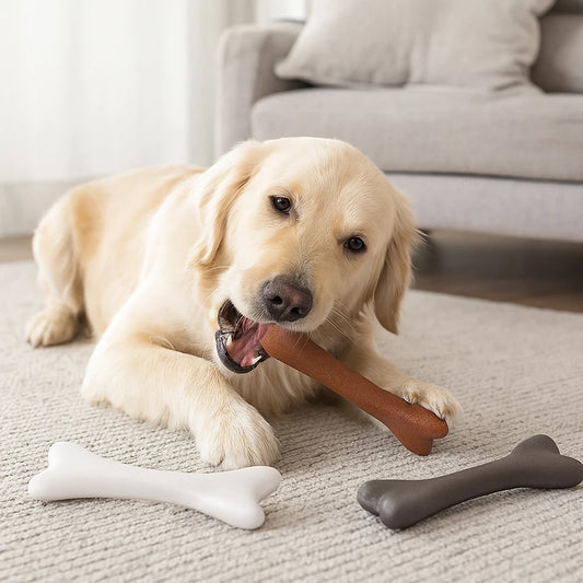 Premium Flavoured Nylon Bone Chew For Dental Care by PawHaven