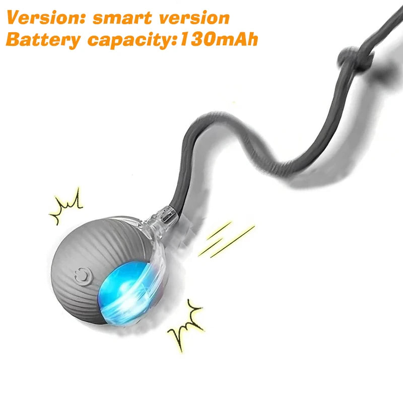 New Cat Interactive Ball Toy,Automatic Rolling Cat Ball Rechargeable,Smart Kitten Interactive Toy,Intelligent Balls Toy for Cat by PawHaven