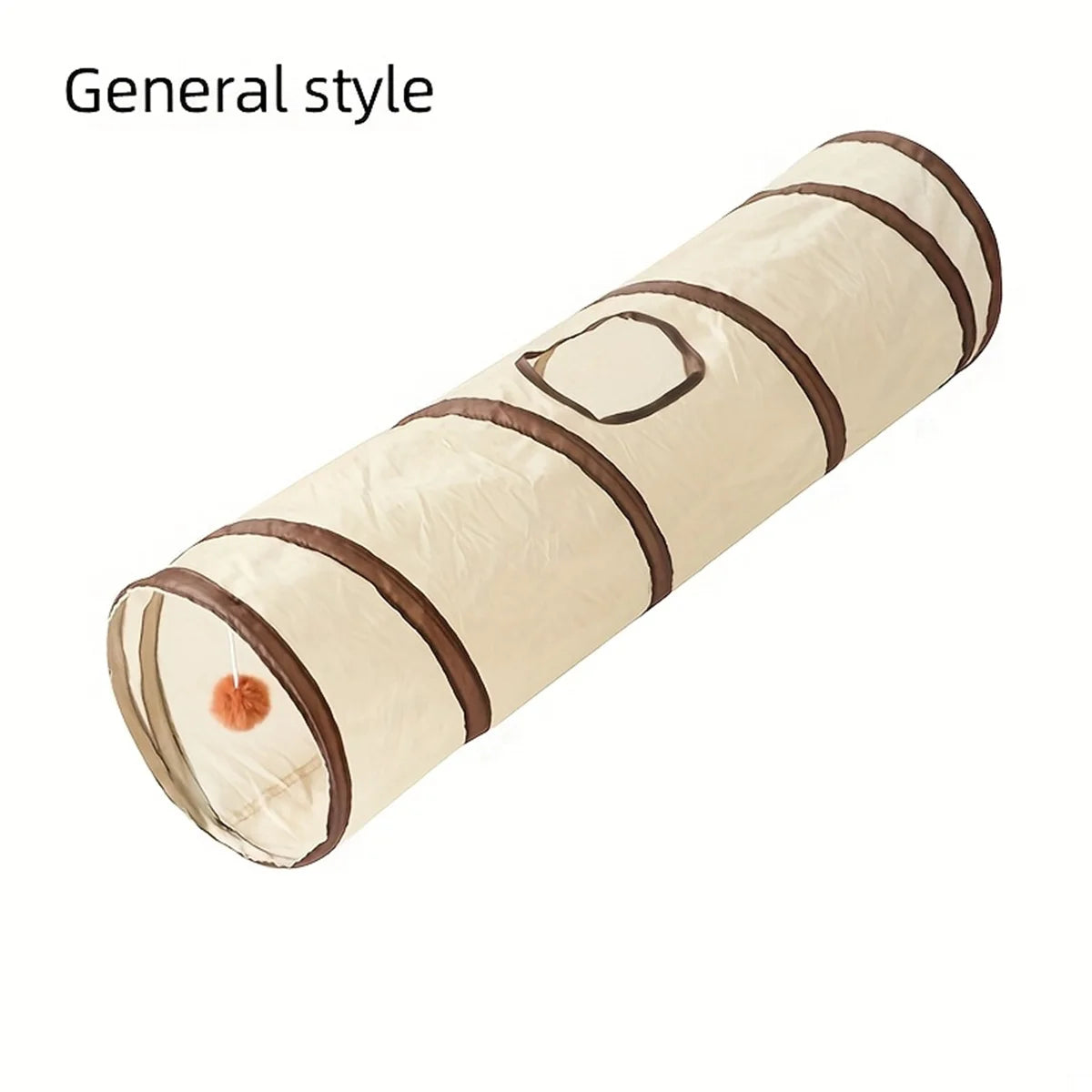 Foldable Cat Tunnel Toy, Collapsible All-in-One Pet Storage Cat Tunnel Toy Suitable for All Seasons by PawHaven