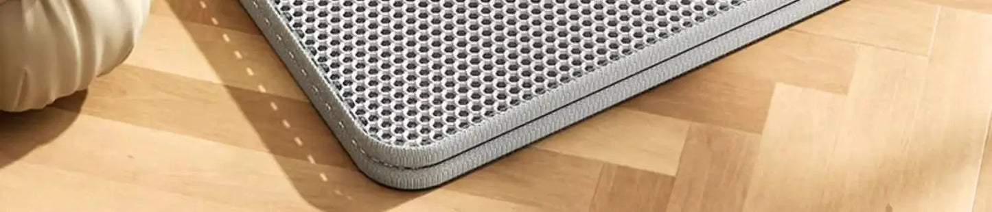 Premium Extra Large Cat Litter Mat Waterproof Non Slip by PawHaven