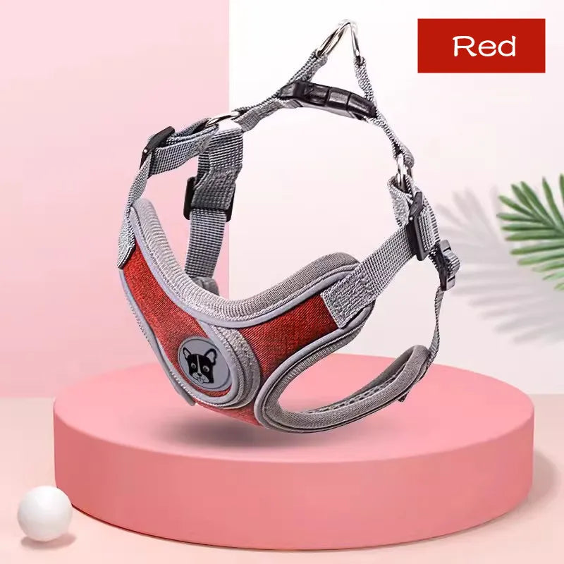 Premium Reflective Harness Vest For Small To Medium Dogs by PawHaven