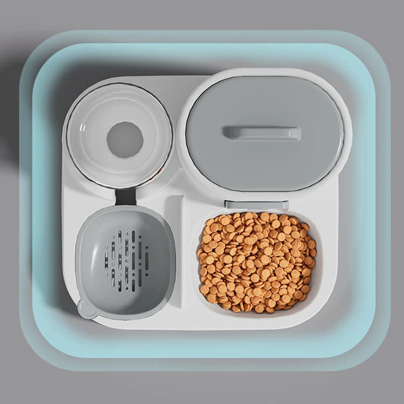 Two In One Pet Bowl Large Capacity Feeding And Water by PawHaven