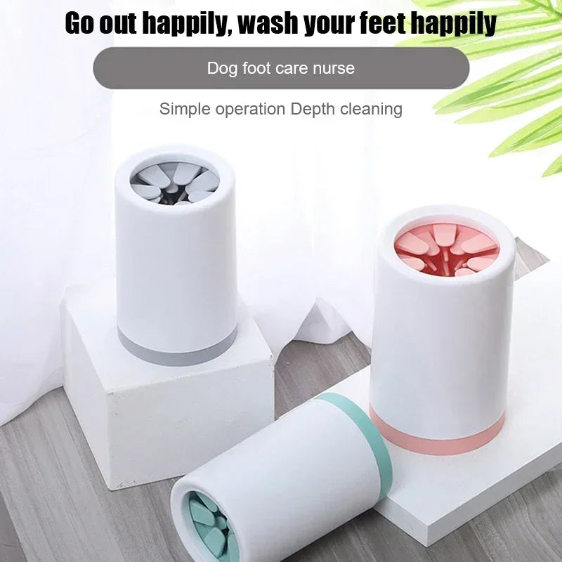 Premium Automatic Paw Washer Cup For Clean Paws by PawHaven