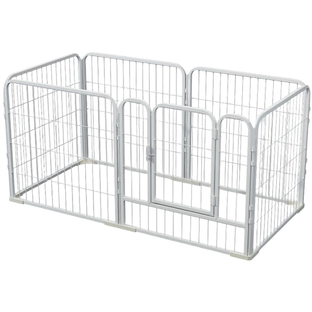 Premium Six Panel Foldable Dog Playpen Heavy Duty by PawHaven