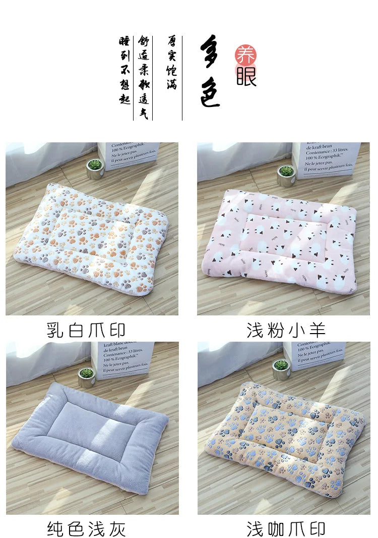 Lux Plush Double-Sided Pet Mat For Cats And Small Dogs by PawHaven