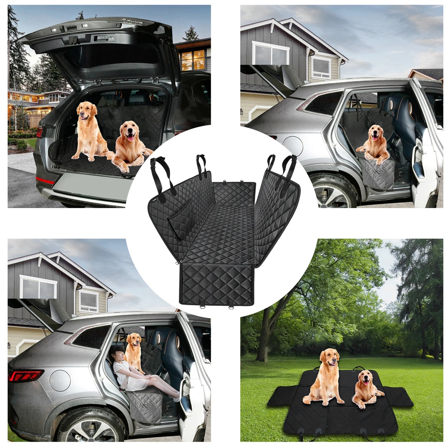 Dog Car Seat Cover Scratch-Proof Waterproof Seat Cover Dog Seat Cover for Dogs Pet Car Seat Protector by PawHaven