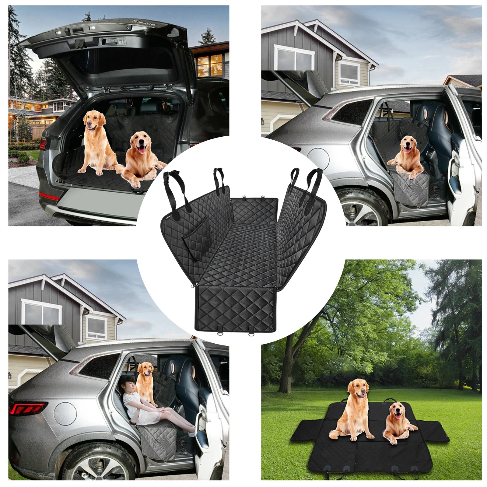 Dog Car Seat Cover Scratch-Proof Waterproof Seat Cover Dog Seat Cover for Dogs Pet Car Seat Protector by PawHaven