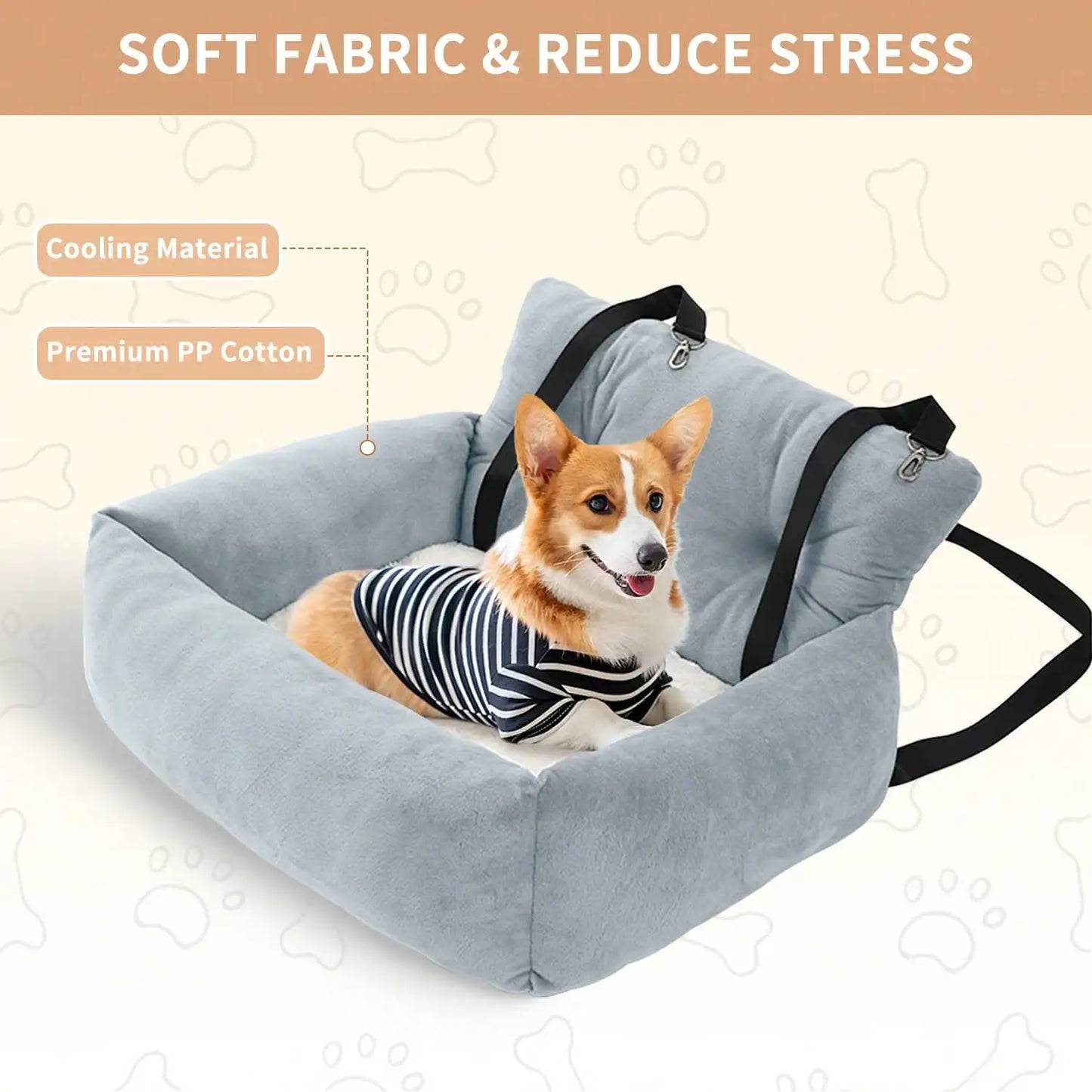Premium Pet Booster Seat For Car And Home by PawHaven