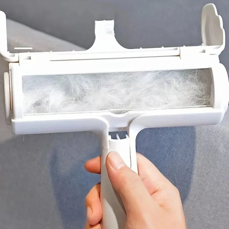 Premium Reusable Pet Hair Roller For Quick Fur Removal by PawHaven