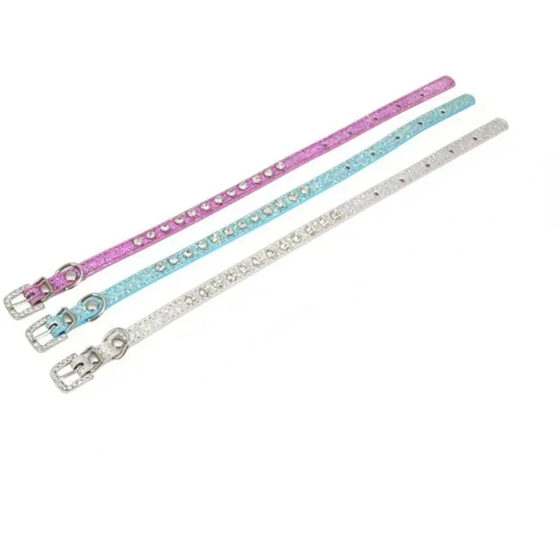 Lux Rhinestone Dog Cat Collar With Crystals by PawHaven