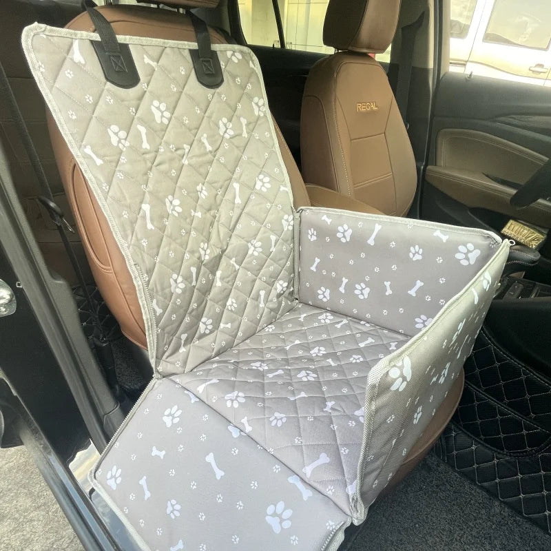 CAWAYI KENNEL Pet Dog Carrier Car Seat Cover Carry Cat Puppy Bag Car Travel Folding Hammock Waterproof Dogs Basket Pet Carriers by PawHaven