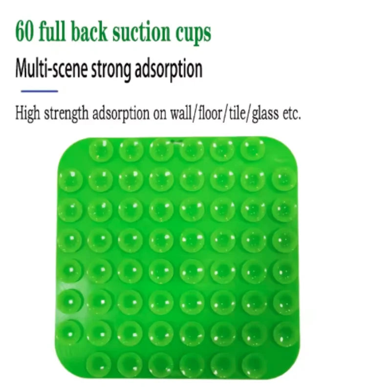 Pet Lick Silicone Mat Dogs Pet Slow Food Plate for Dog Bathing Distraction Silicone Dog Sucker Food Training Dog Feeder Supplies by PawHaven