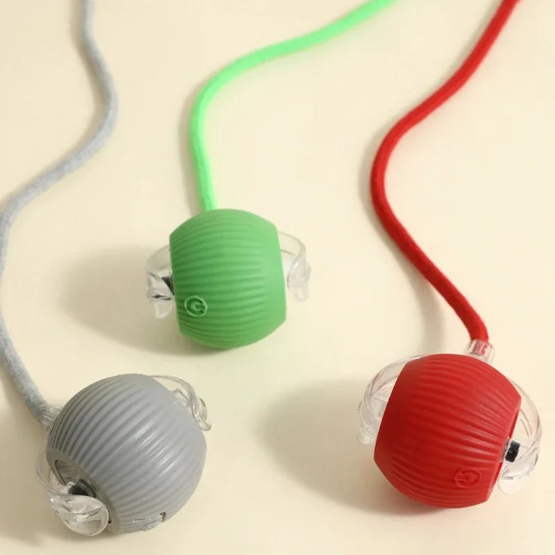 New Cat Interactive Ball Toy,Automatic Rolling Cat Ball Rechargeable,Smart Kitten Interactive Toy,Intelligent Balls Toy for Cat by PawHaven