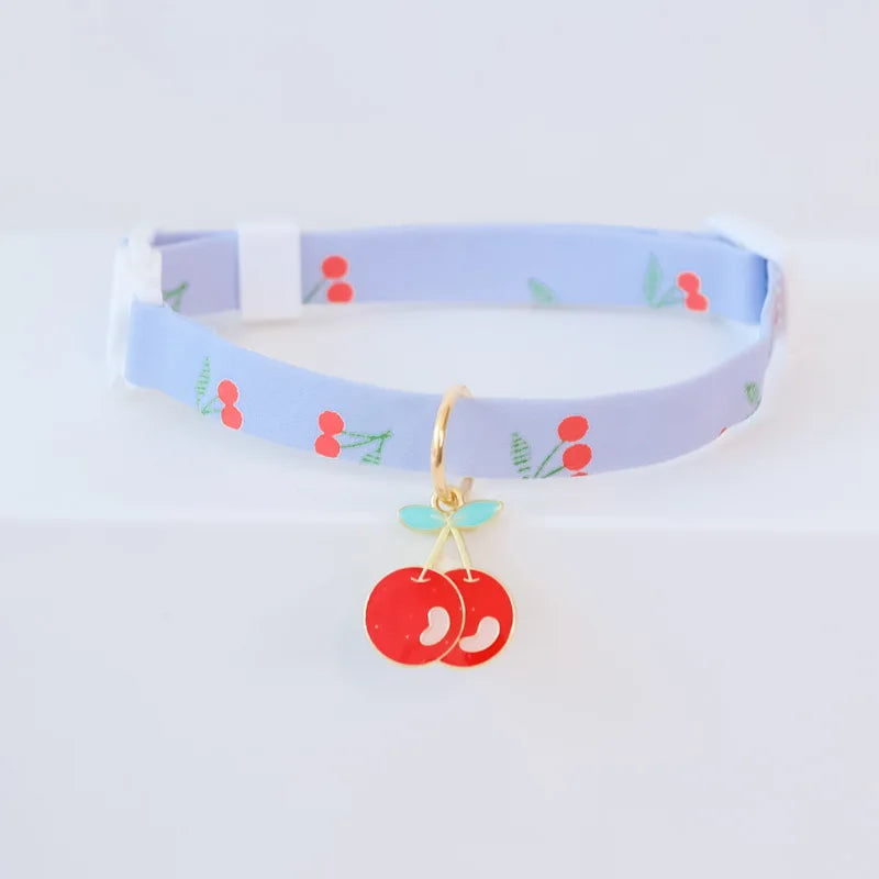 Cute Daisy Pet Collar for Summer, Cat Dog Necklace with Breakaway Safety Buckle, Breathable & No Choke Summer Daisy Flower by PawHaven
