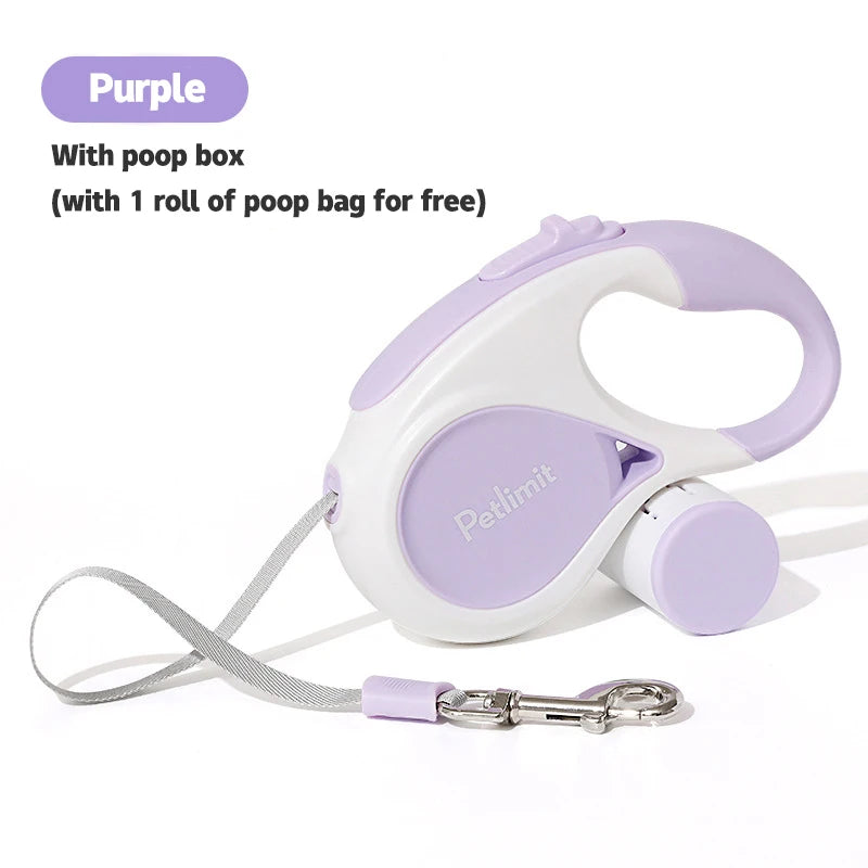 Elite Retractable Dog Lead 3m/5m Extendable by PawHaven