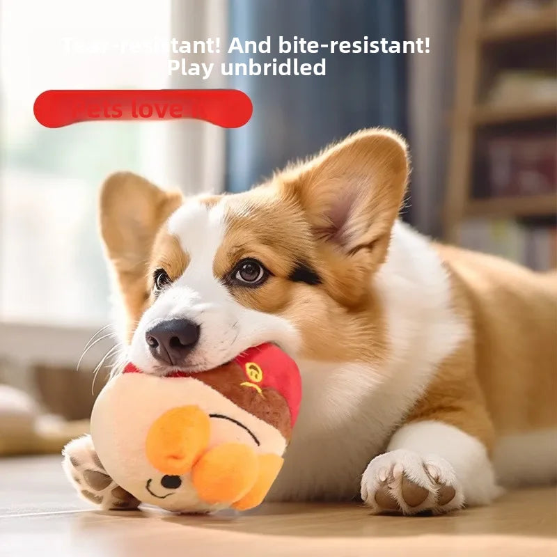 New Dog Toys Interactive Puzzle Electric Plush Jumping Ball USB Rechargeable Clown Cartoon Dog Training Toy Piggy Pet Product by PawHaven