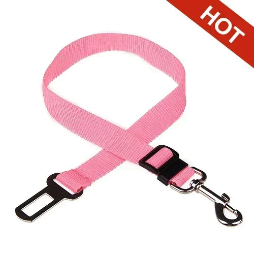 Premium Adjustable Dog Car Seat Belt For Safe Travel by PawHaven