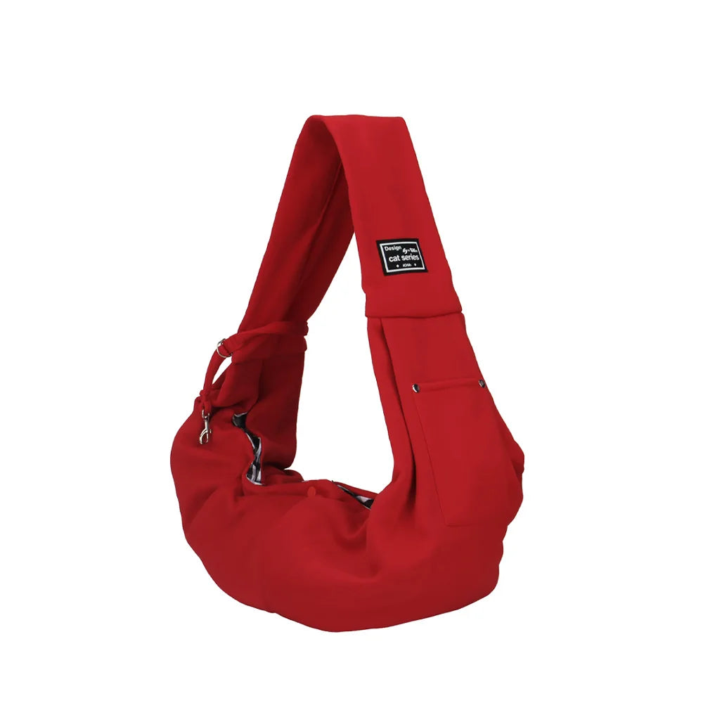 Portable Pet Shoulder Bag Phone Pocket Outdoor Carrier Dog Cat Bag Puppy Kitten Travel Handbag by PawHaven