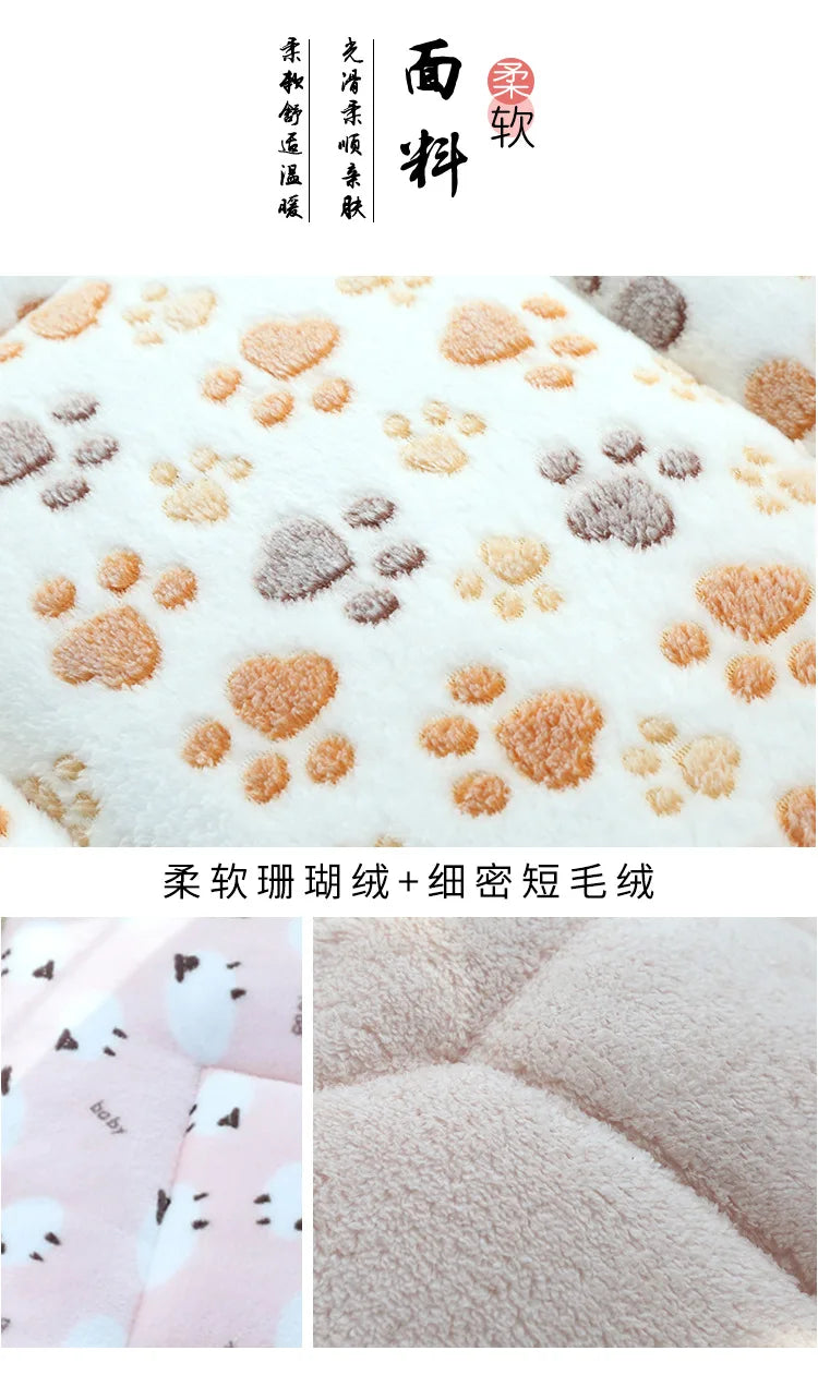 Lux Plush Double-Sided Pet Mat For Cats And Small Dogs by PawHaven