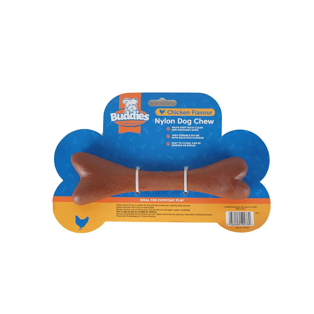 Premium Flavoured Nylon Bone Chew For Dental Care by PawHaven