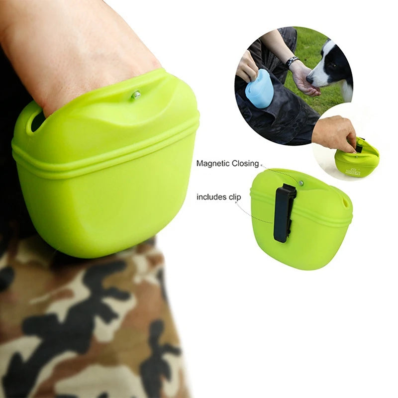 Pet Portable Dog Training Waist Bag Treat Snack Bait Dogs Obedience Agility Outdoor Feed Storage Pouch Food Reward Waist Bags by PawHaven