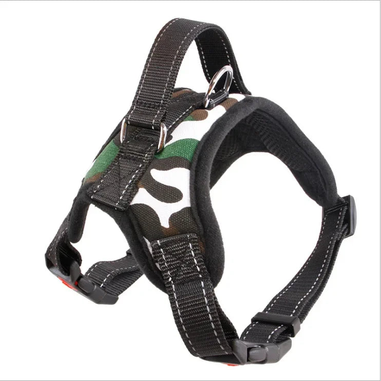 Adjustable Dog Harness Pet Large Dog Walk Out Harness Vest Collar for Small Medium Large Dogs Pets Accessories by PawHaven