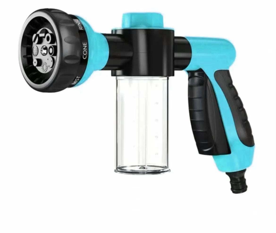High-pressure Sprayer Nozzle Hose dog shower Gun 3 Mode Adjustable Pet Wash Cleaning bath Water Foam Soap Sprayer dog clean tool by PawHaven