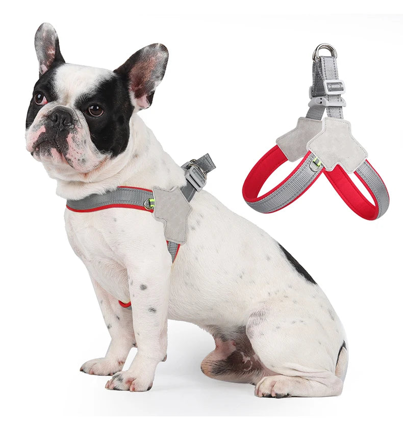 Holapet Reflective Adjustable Dog Harness Vest by PawHaven