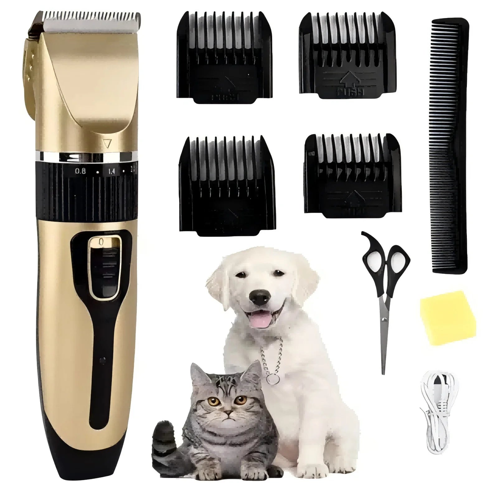 Pet hair trimmer Home Use Pet hair trimmer Professional Pet hair trimmer groomers Safe Pet hair trimmer Electric Dog Clippers by PawHaven