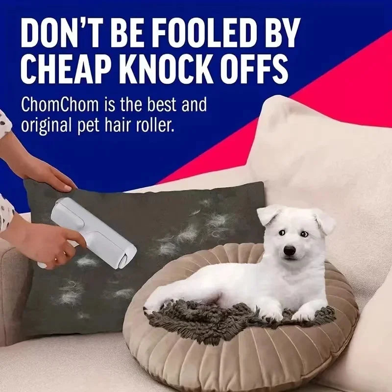 Premium Reusable Pet Hair Roller For Quick Fur Removal by PawHaven