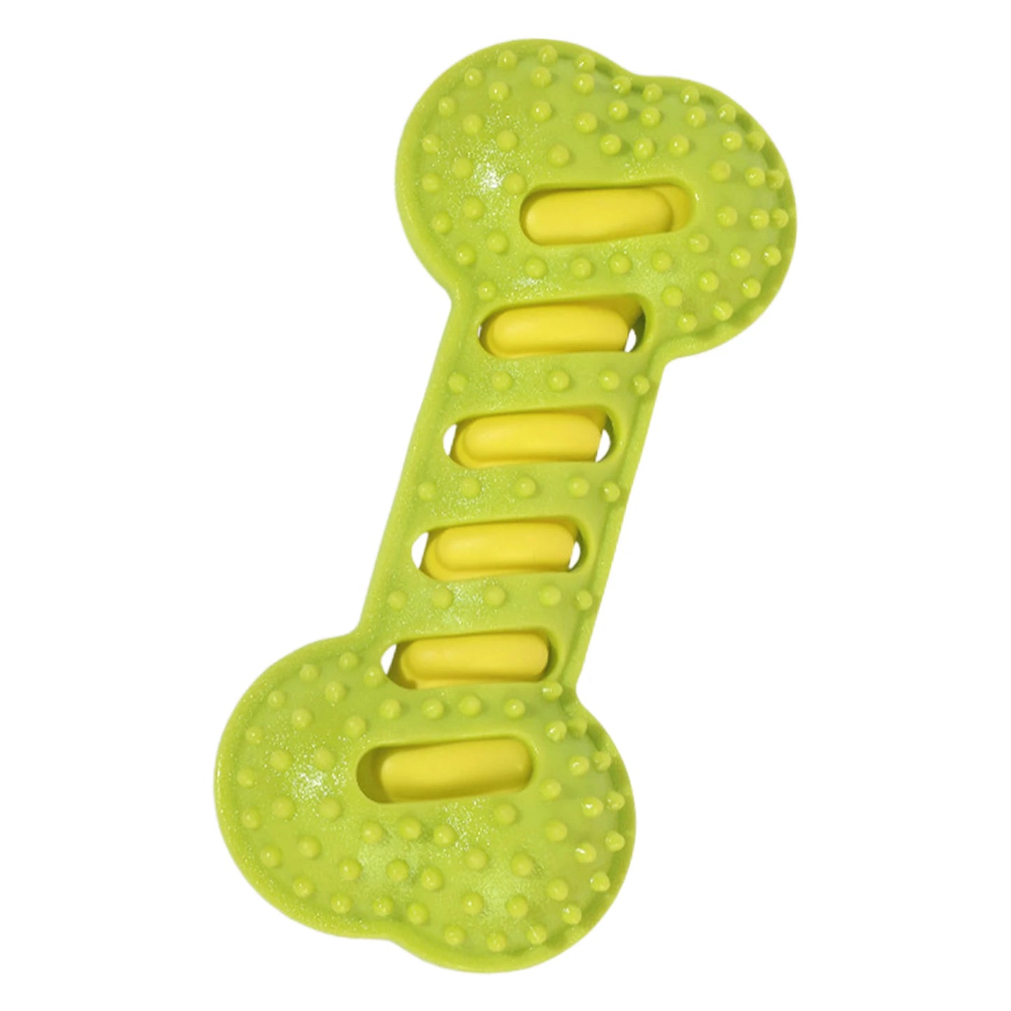 Premium Dog Dental Toy Set Textured Squeaky Bones by PawHaven