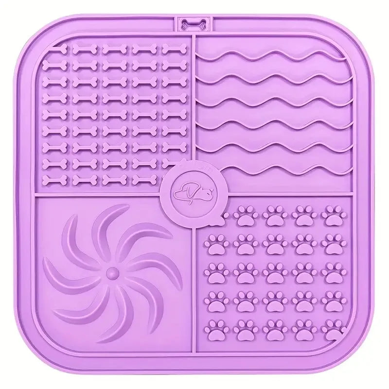 Premium Silicone Slow Feeder Mat for Dogs and Cats by PawHaven
