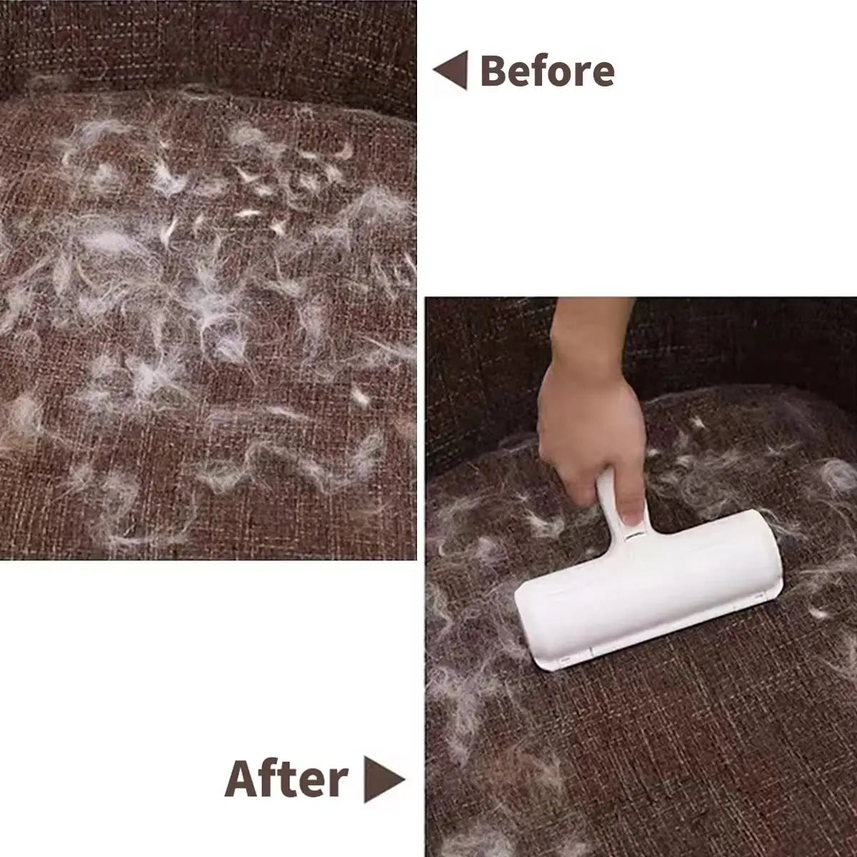 Premium Pet Hair Remover Roller With Self Cleaning Base by PawHaven