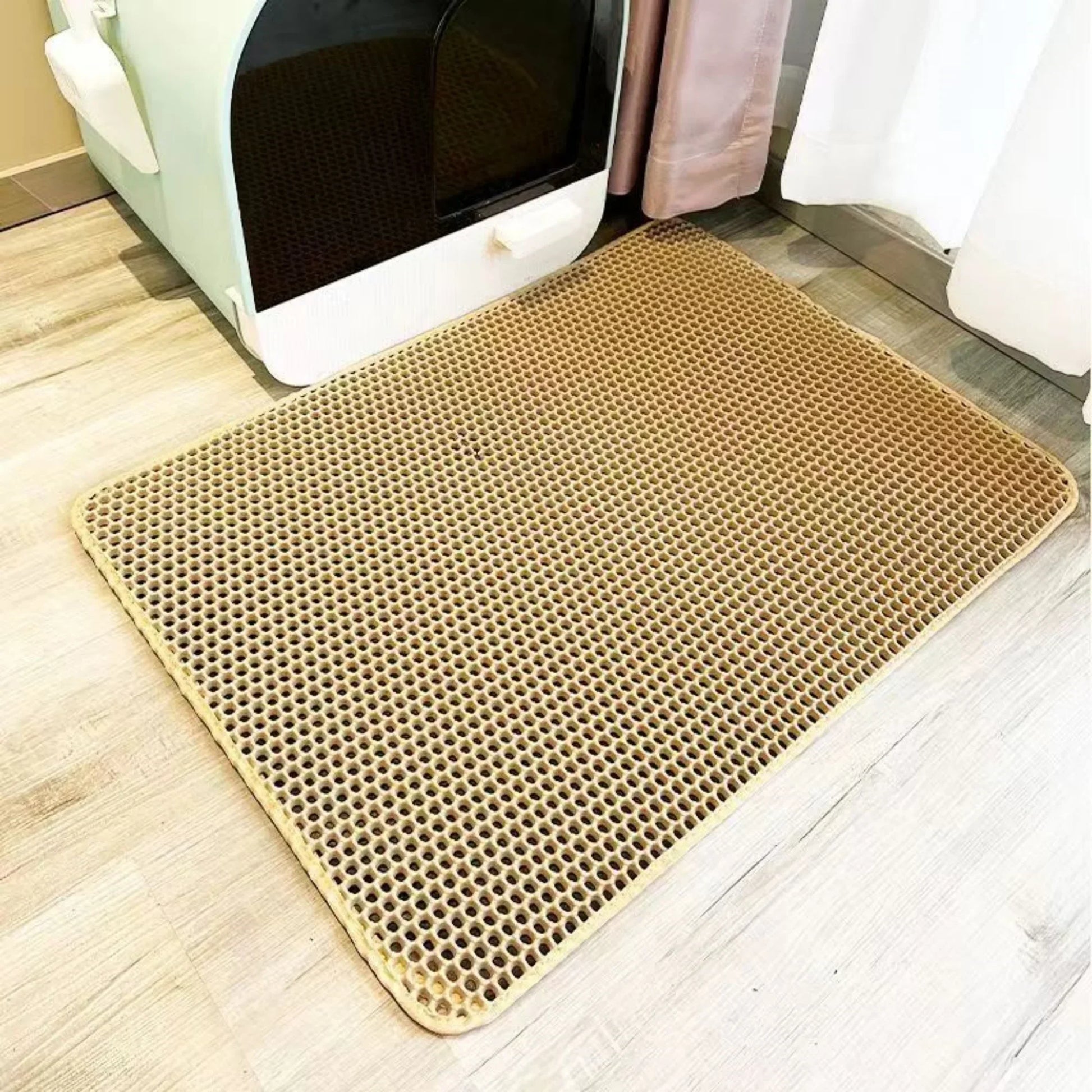 Premium Extra Large Cat Litter Mat Waterproof Non Slip by PawHaven