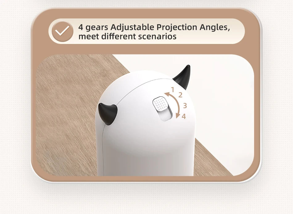 ROJECO Premium Interactive Laser Cat Toy For Indoor Fun by PawHaven